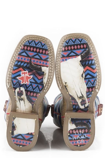 Tin Haul Little Kids Awesome Aztec Boots