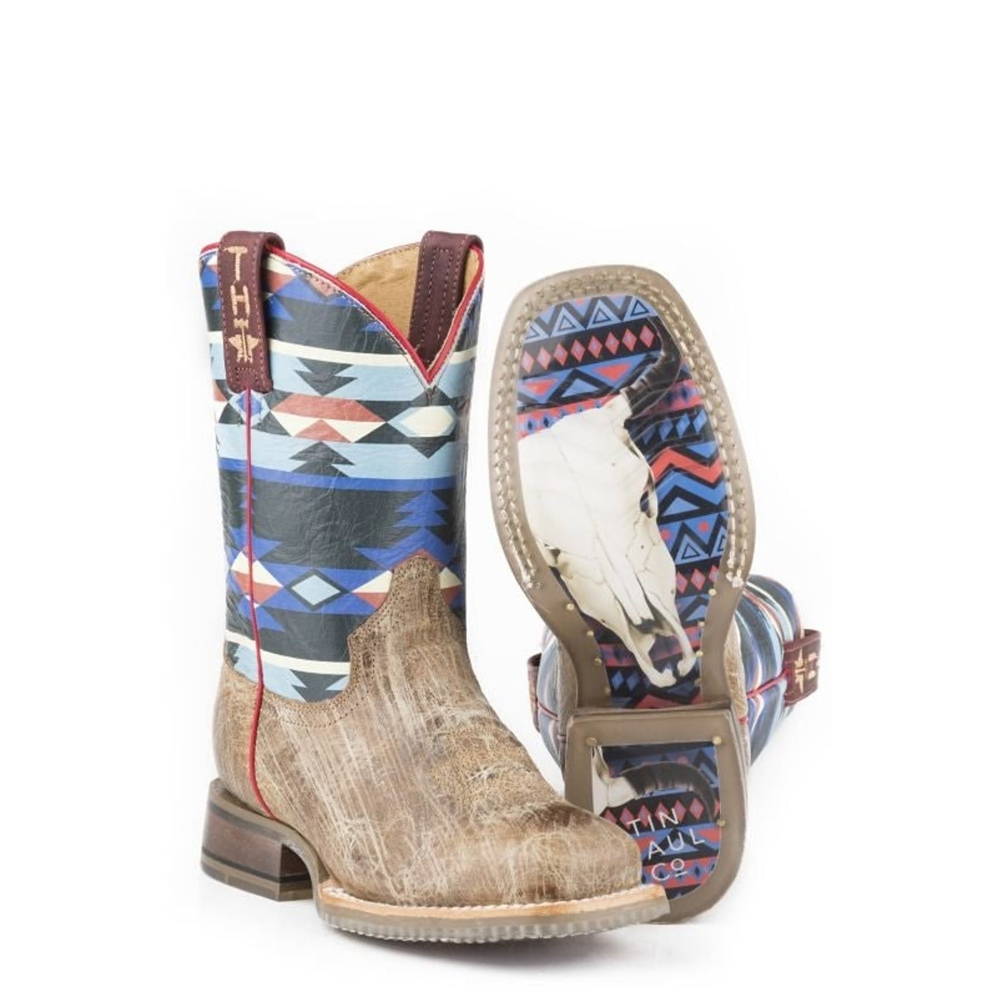 Tin Haul Little Kids Awesome Aztec Boots