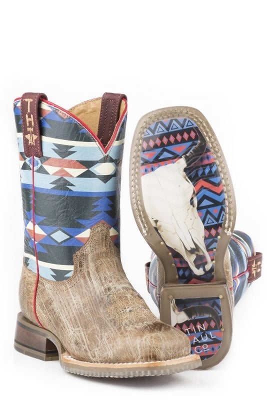 Tin Haul Little Kids Awesome Aztec Boots