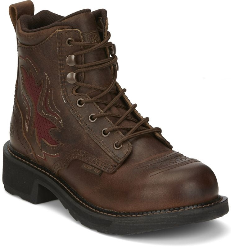 Justin Ladies Reamy Comp Toe Boots