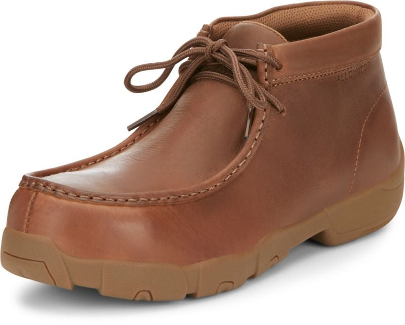 Justin Mens Cappie Alloy Toe Shoes