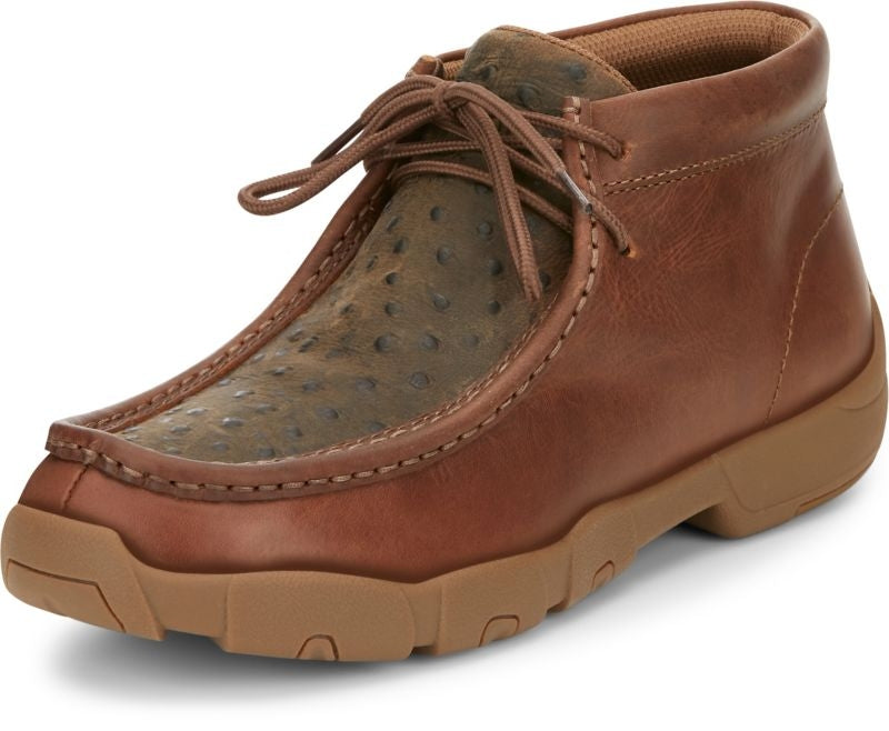 Justin Mens Cappie Print Moc Shoes