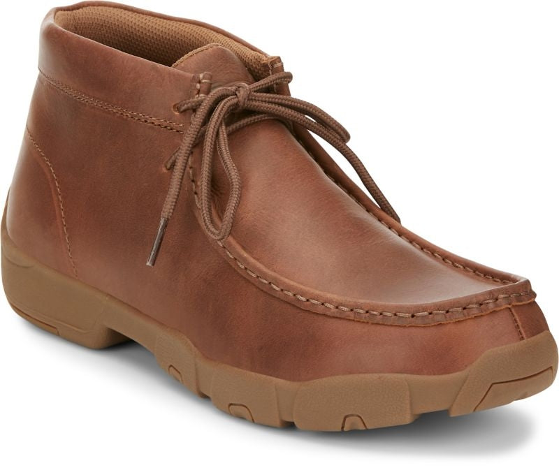 Justin Mens Cappie Leather Shoes