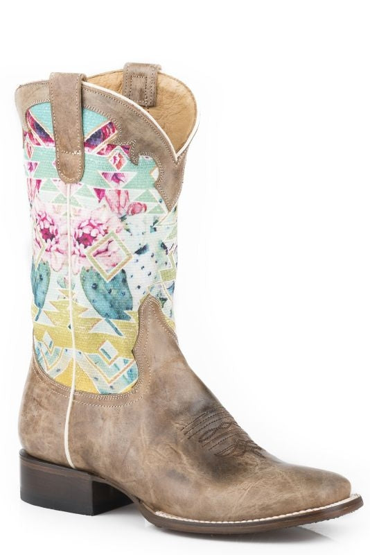 Roper Ladies Amore Square Toe Boots