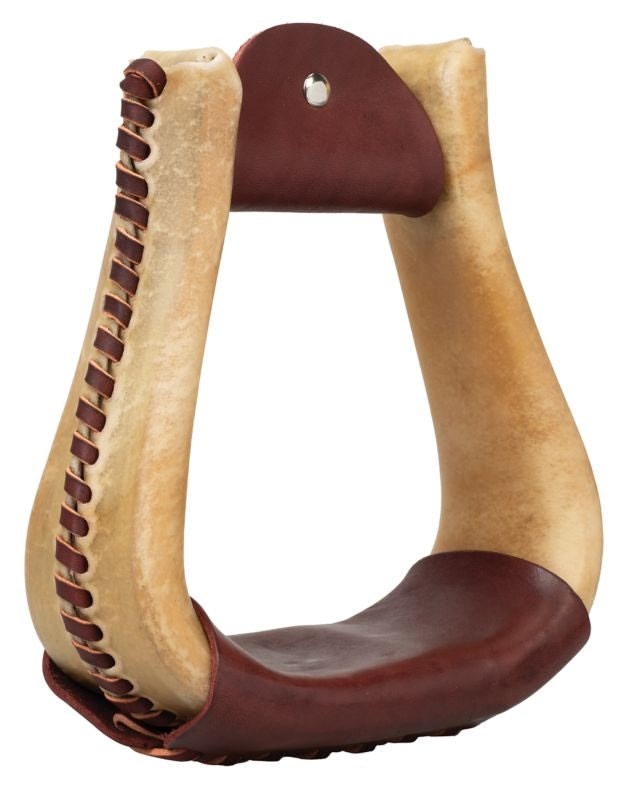 Weaver Rawhide 3 1/4in Neck Bell Stirrups
