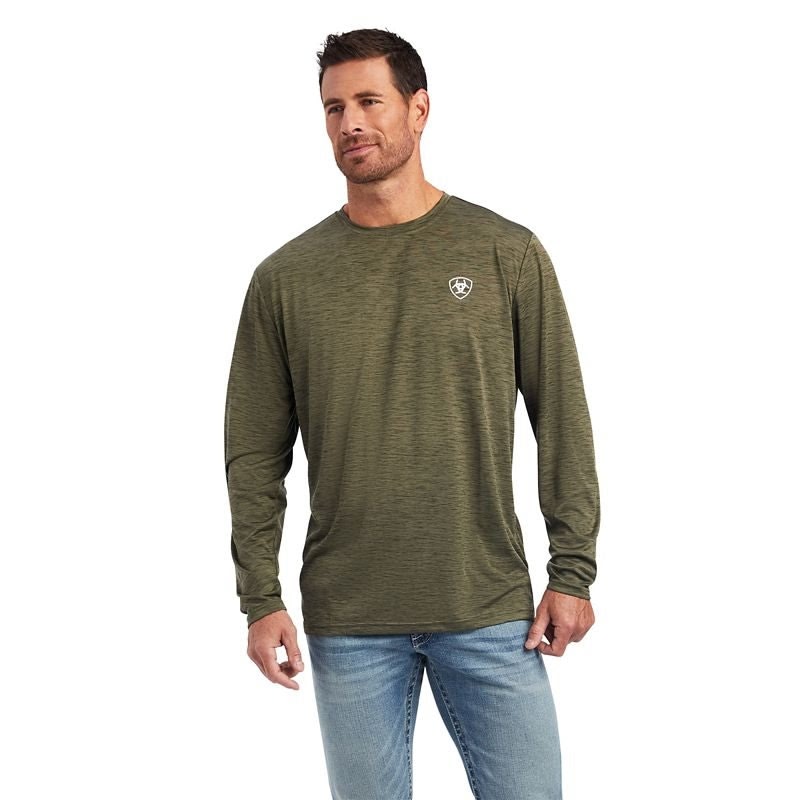 Ariat Mens Charger Camo Flag Tee
