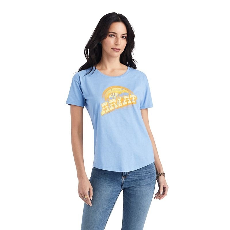 Ariat Ladies Sunset Arc Tee