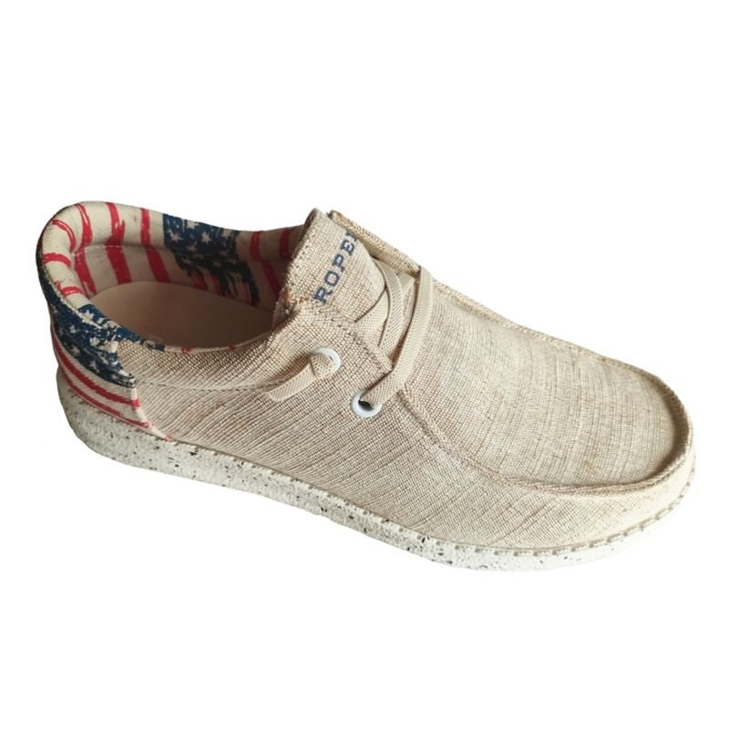 Roper Mens Hang Loose Canvas Shoe