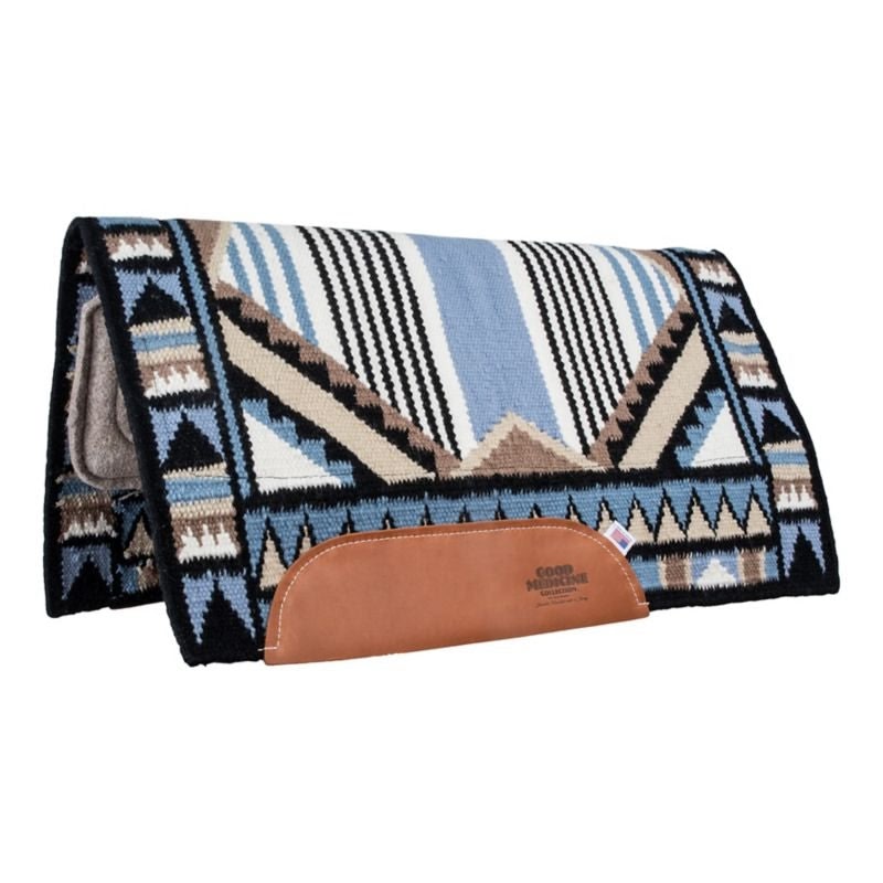 Mustang Highly Decorated Wool Blanket