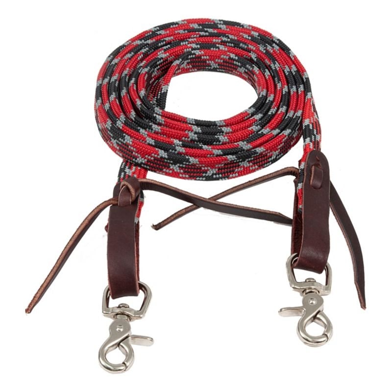 Mustang Aztec Waxed Roping Rein