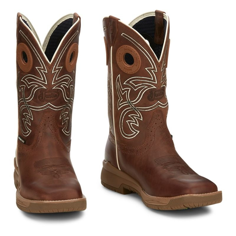 Justin Mens NiTread Sq Toe Boots
