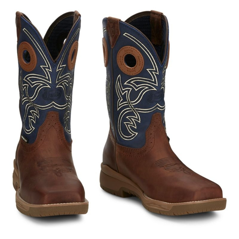 Justin Mens NiTread Sq Toe Boots