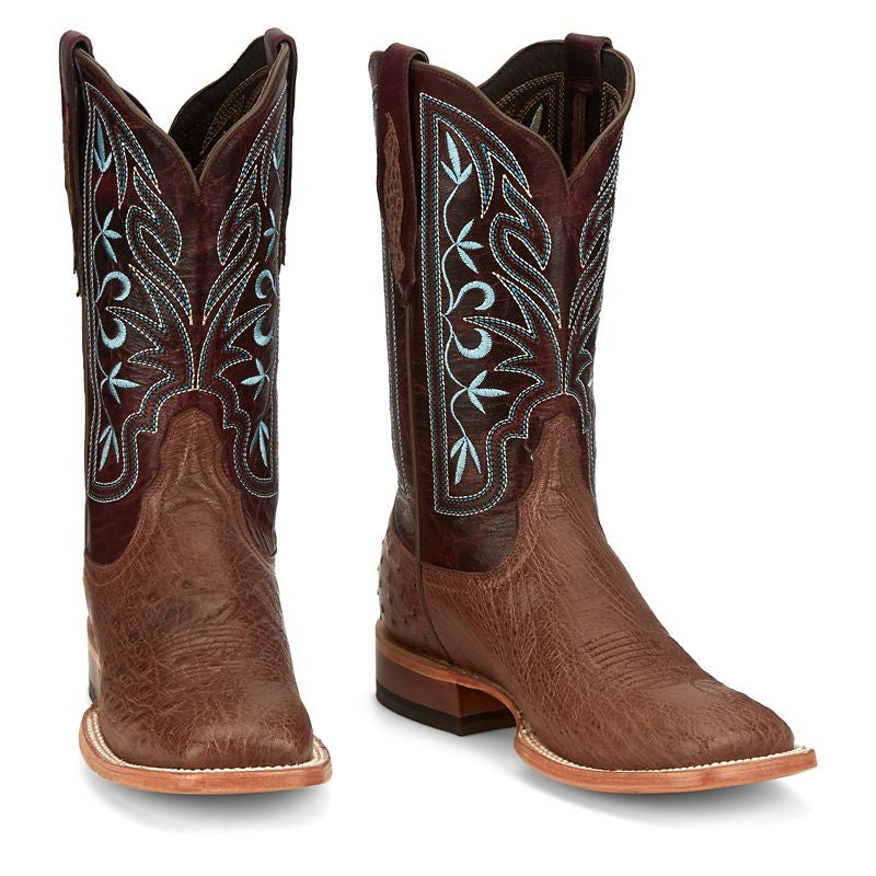 Tony Lama Ladies Tinrose Sq Toe Boots