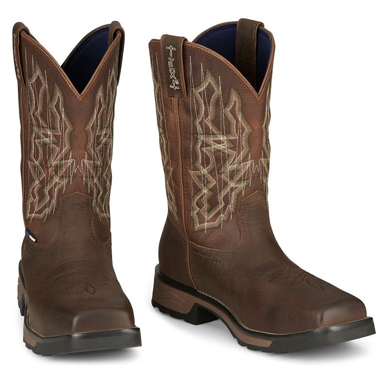 Tony Lama Mens Anchor Comp Toe Boots