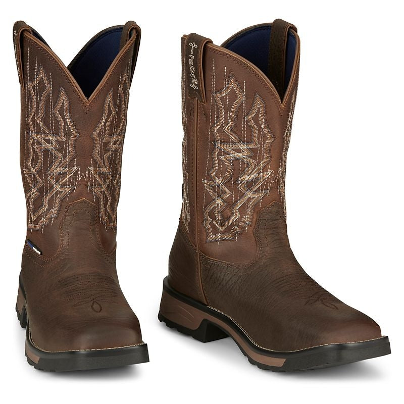 Tony Lama Mens Anchor Sq Toe Boots