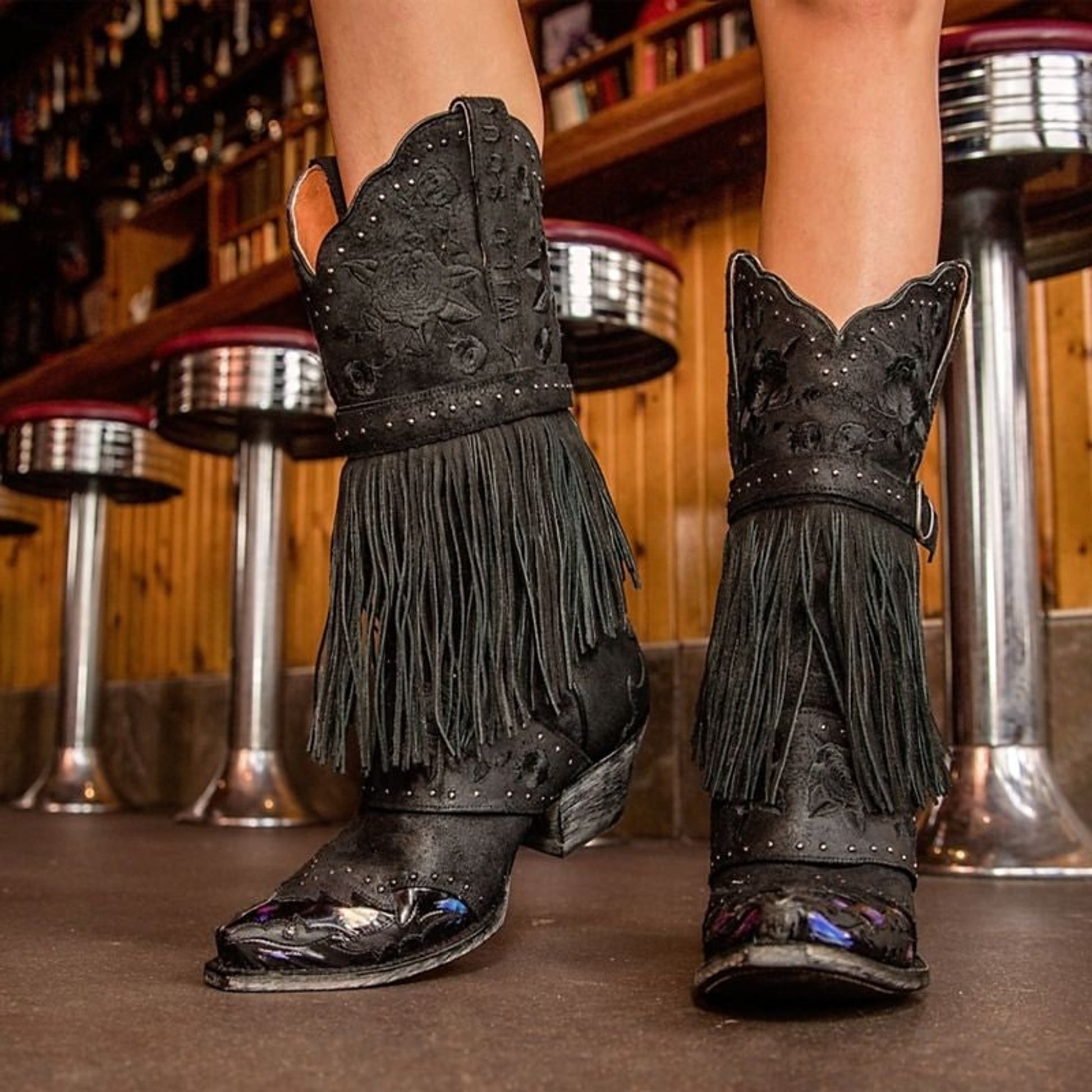 Dan Post Ladies Rose Snip Toe Boots
