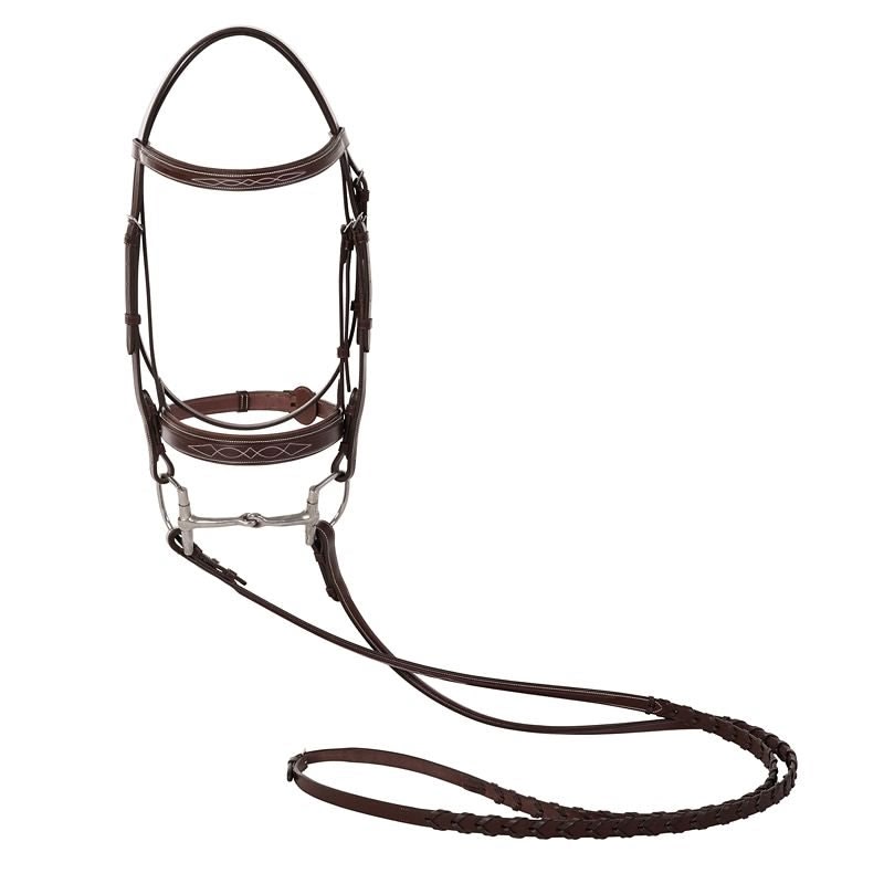 Huntley Sedgwick Fancy Stitch Padded Bridle