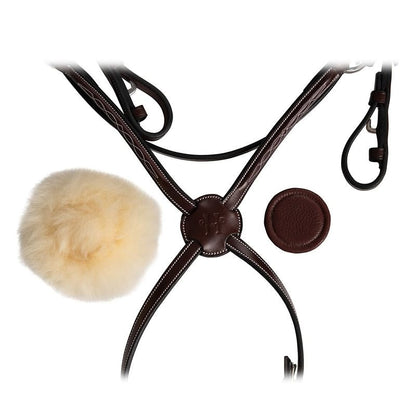 Huntley Sedgwick Fancy Stitch Fig 8 Bridle Full