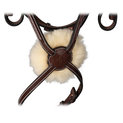 Huntley Sedgwick Fancy Stitch Fig 8 Bridle Full