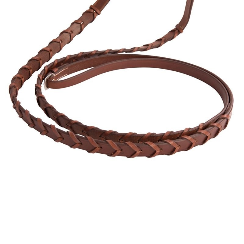 Huntley Sedgwick Fancy Stitch Laced Reins