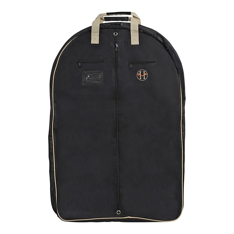 Huntley Equestrian Deluxe Garment Bag Black