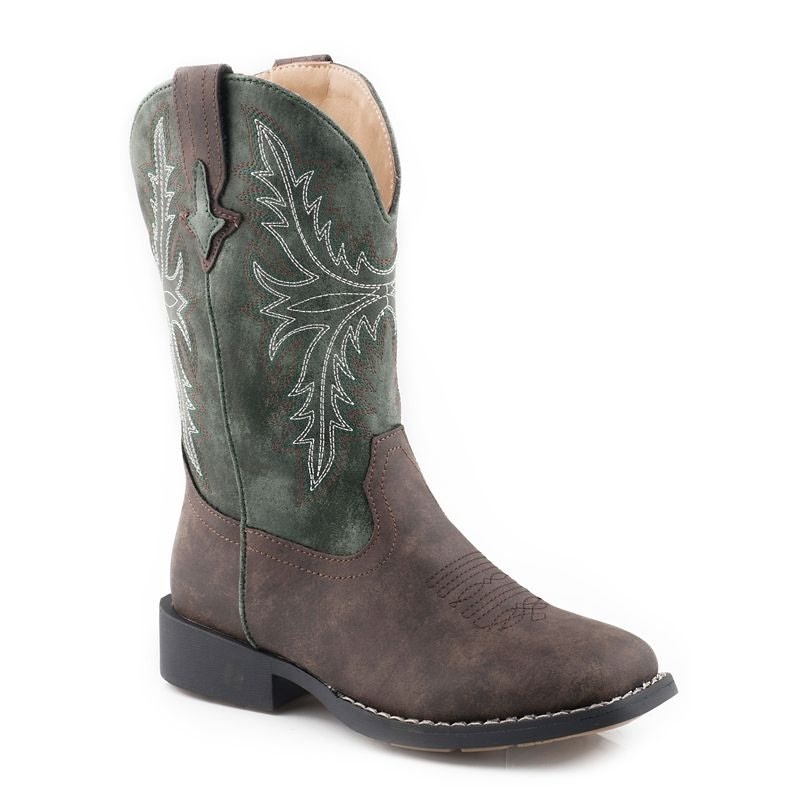 Roper Childs Jed Square Toe Boots