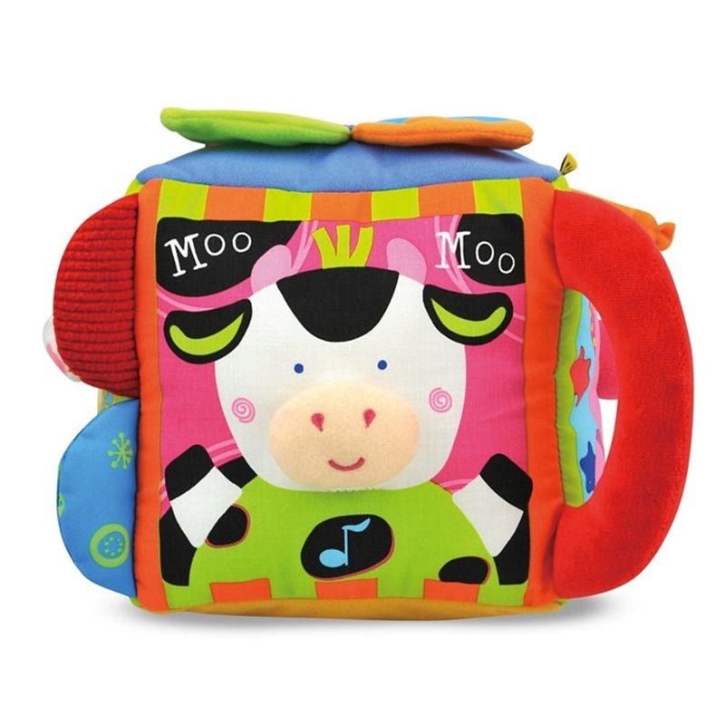 Melissa and Doug Musical Farm Cube Learning Toy