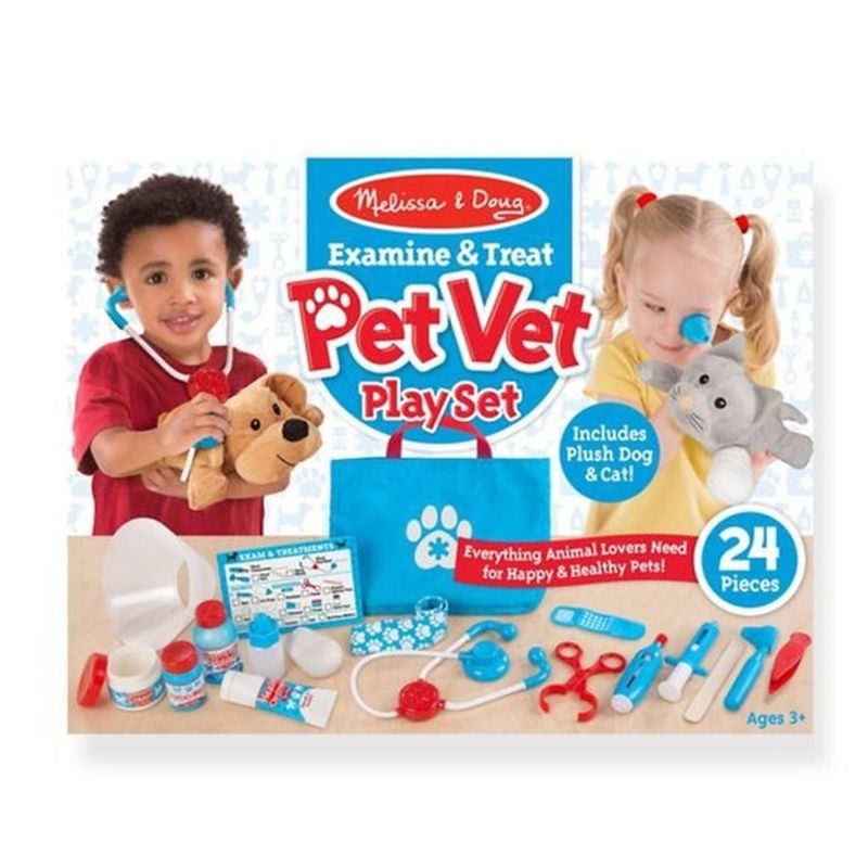 Melissa and Doug Examine and Treat Vet Play Set