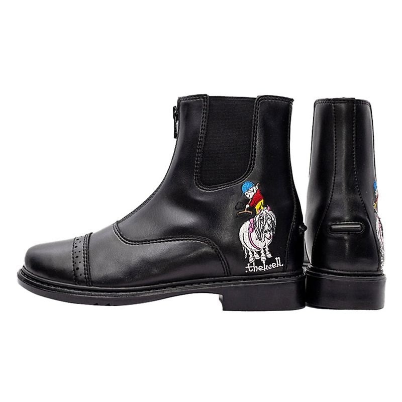 Bottes paddock enfant TuffRider starter fermeture éclair avant NOIR Bottes paddock enfant TuffRider starter fermeture éclair avant NOIR