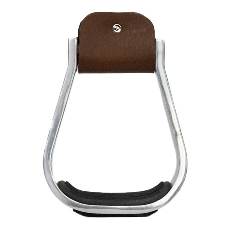 TuffRider Aluminum Western Stirrup 3"Neck Nickel