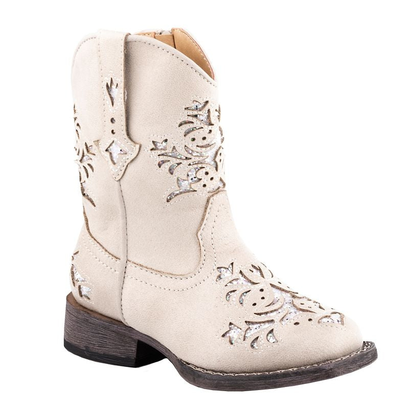 Roper Toddlers Lola Square Toe Boots