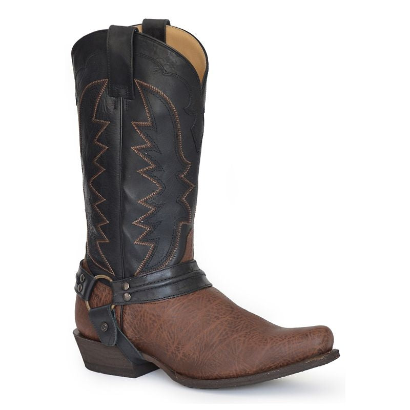 Stetson Mens Outlaw Toe Tough Boots