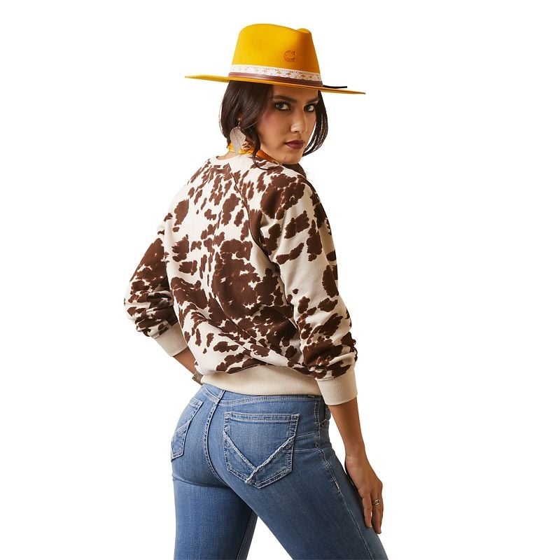 Ariat Womens REAL Crew Sweatshirt