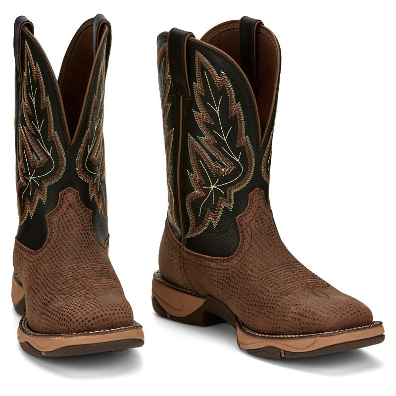 Tony Lama Mens Medford Sq Toe Boots