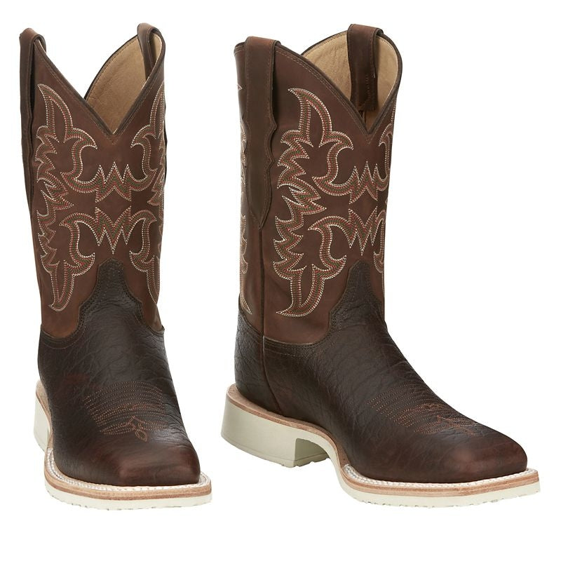 Justin Mens Ryker Square Toe Boots