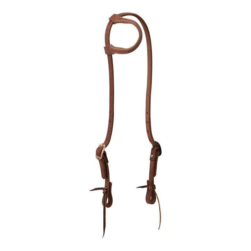 Weaver Protack Salt Center SL/Ear Headstall 5/8in