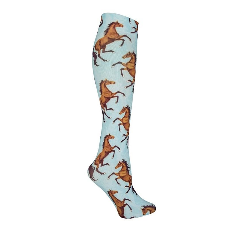 AWST Int'l Lila Bay Horses Socks