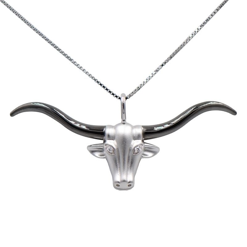 Kelly Herd Large Longhorn Necklace