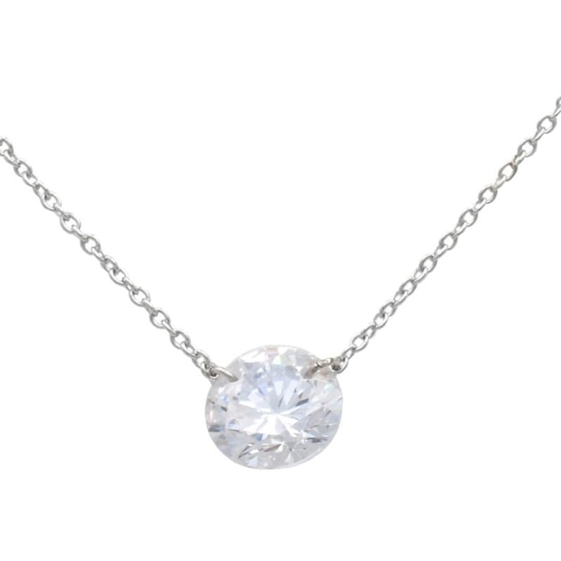 Kelly Herd Clear Stone Naked Pendant - 3CT