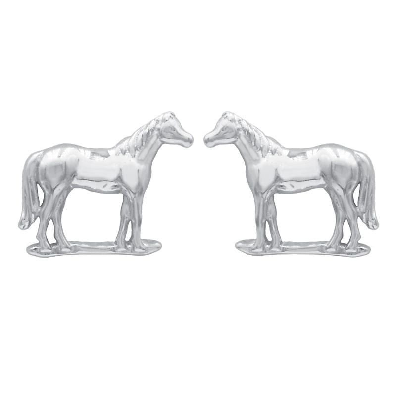 Kelly Herd Halter Horse Earrings