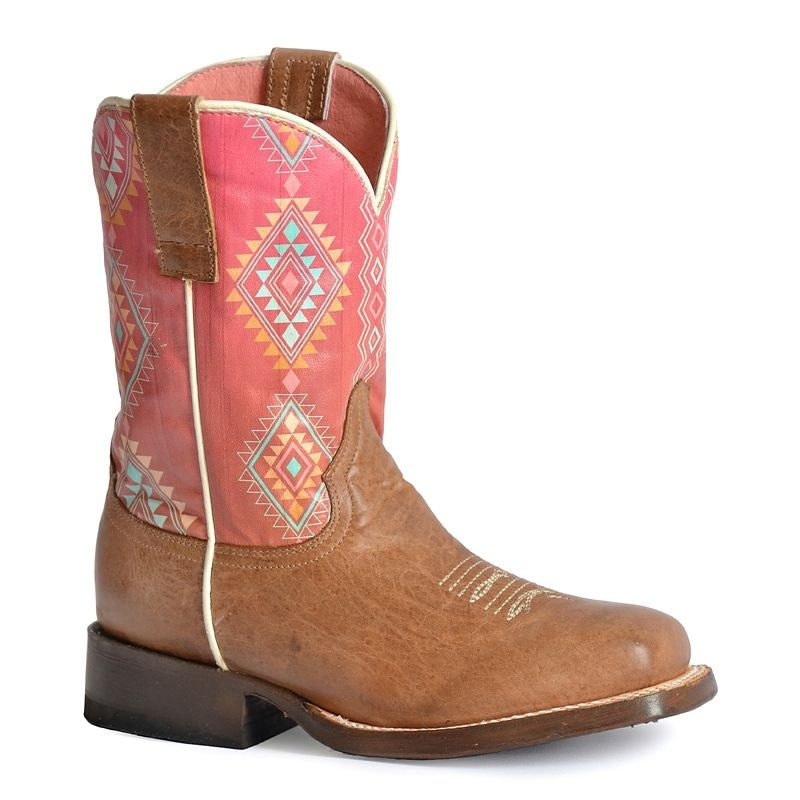 Roper Childs Dakota Sq Toe Boots