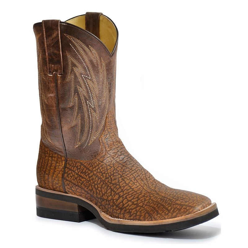 Roper Mens Rawhide Square Toe Boots