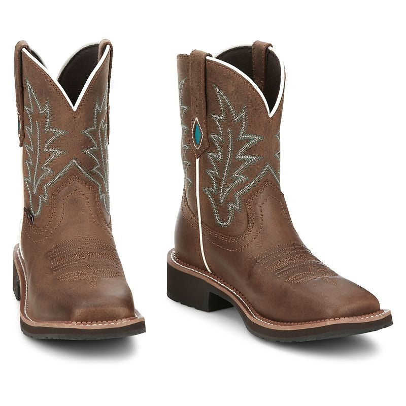 Justin Ladies Gypsy Ema Square Toe Boots