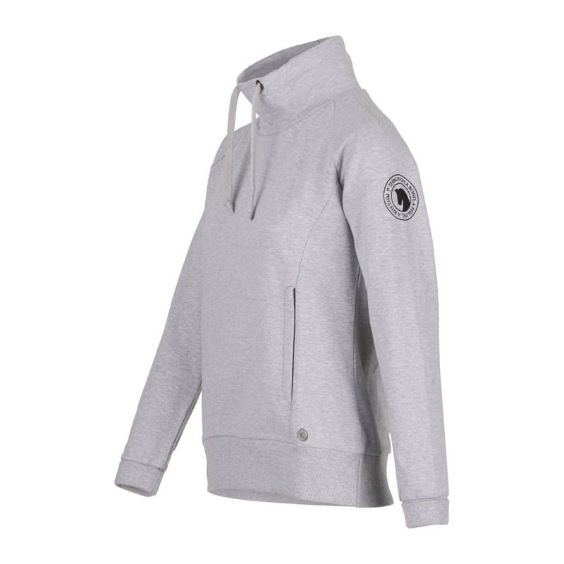 Horze Ladies Elinor Turtle Neck Sweatshirt 4 Ash G