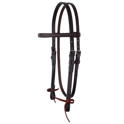 Circle Y Classic Smooth Browband Headstall