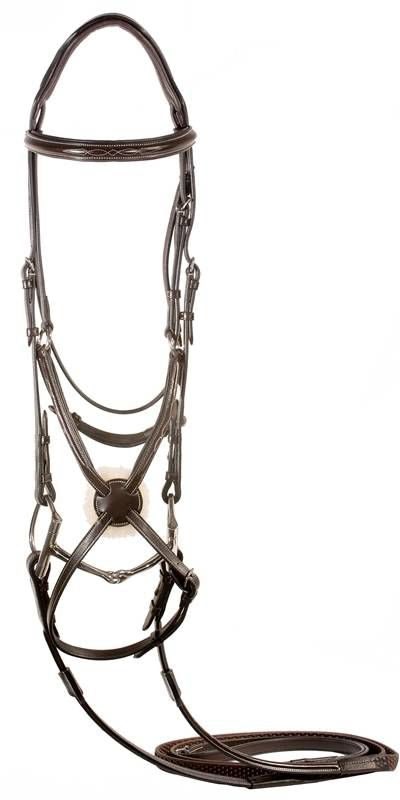 Nunn Finer Stefania Figure 8 Bridle Cob Havana