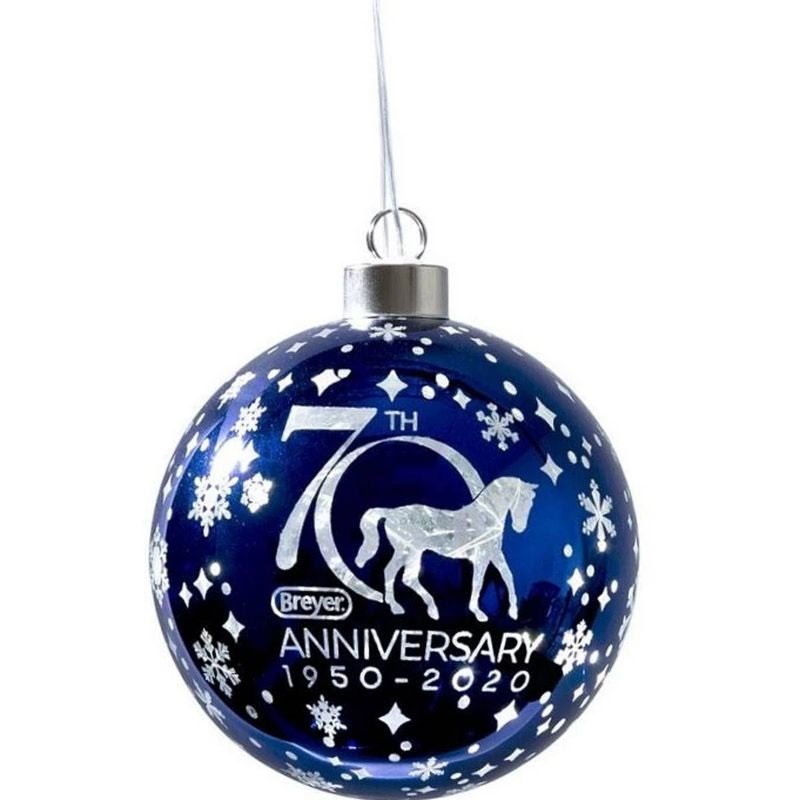 Breyer 2020 Breyer 70th Annv Glass Ball Ornament