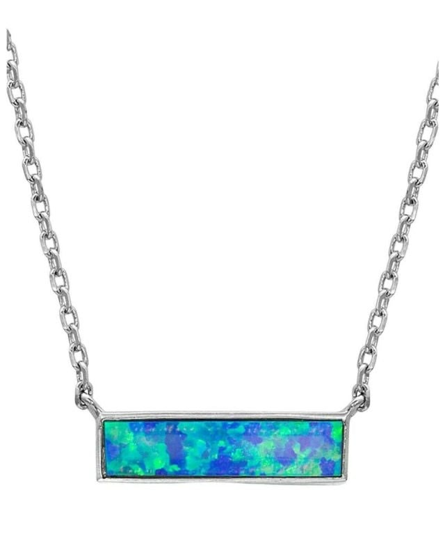 Montana Silversmiths Opal Bar Necklace