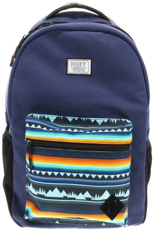 Hooey Recess Backpack Navy/Turq