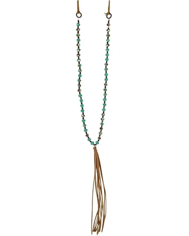 Montana SS Lady Whispering Tails Vibrant Necklace